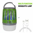 USB Rechargeable Mosquito Killer Lamp,Waterproof Bug Zapper LED Camping Lantern