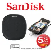 SanDisk iXPand Base 128GB Iphone Auto Back Up Fast Charge for Iphone iOS Windows
