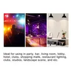3W E27 10 Color LED RGB Light Bulb 24 Keys Remote With Memory Function BU