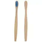 Bamboo Toothbrush Blue Bamboo Toothbrush Biodegradable Soft Eco Friendly Nylo