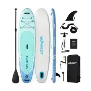 Quashley Inflatable Stand Up Paddle Board Ultra-Light Paddleboards 10.5'×34