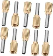 10Pcs Stainless Steel Caulking Nozzle Precision Grout Tool for Tile Application Portable Corner Caulk Accessories Durable and Flexible Nozzles for Professional Results