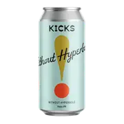 Kicks Without Hyperbole Hazy IPA 440ml Can