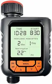 LCD Screen Water Timer Automatic Digital Electronic Watering Clocker Waterproof Irrigation Garden Device
