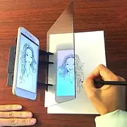 Optical Clear Drawing Board Portable Optical Tracing Board Image Drawing Board Tracing Drawing Projector Optical Painting Board Sketching Tool For Kids Beginne