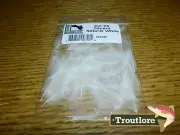 FLY TYING FEATHERS - CUL DE CANARD HARELINE DUBBIN CDC NATURAL WHITE - NEW