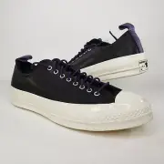 Converse Womens Chuck 70 Ox Low Top Black/Grand Purple-Egret Size 6 166134c