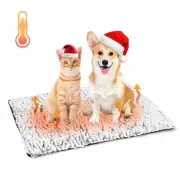 Self Heating Pet Pad, Super Soft Thermal Dog Crate Bed Mat for Sleeping, Wash...