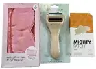 EcoTools Stainless Steel Ice Roller Satin Pillow Case Eye Mask Mighty Patch Nose