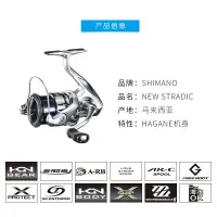 在飛比找露天拍賣優惠-捲線器SHIMANO禧瑪諾STRADIC SW斯塔迪克紡車輪