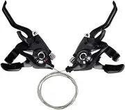 Bicycle Brake Shift Lever 3 X 8 Speed Shifter Combo Set and Levers 1 Pair