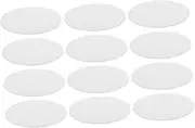 HEATSHAKING 12PCS LED Light Diffuser Acrylic Sheet Pendants for Even Light Distribution Easy Installation for Home Office and Commercial Lighting Portable and Lightweight Design