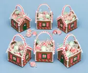 Mary Maxim Gingerbread Treat Baskets Plastic Canvas Kit