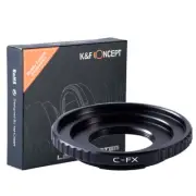 K&F Concept Lens Adapter for C Mount Lens to Fujifilm X-Pro2 X-A1 X-T10 Cameras