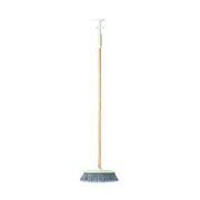 Vigar 130cm Florganic Bamboo Broom Indoor Dust Collector Tile/Flooring Cleaner