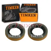 2 pc Timken Rear Wheel Seals for 1955-1979 Ford Thunderbird Driveline Axles fe (for: Ford)