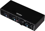 Arturia MiniFuse 2 2-in/2-out USB Audio Interface, Black