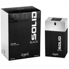 Sapil Solid Black Eau De Toilette Perfume for Men - 100 ml