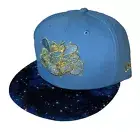 7 1/2 Charlotte Hornets Realistic Galaxy Brim 59FIFTY New Era Fitted Blue/Gold