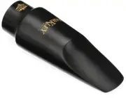 Barkley Sangiovese Alto Saxophone Mouthpiece - 6 - Black (5-pack) Bundle