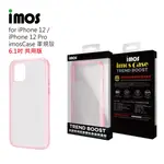 IMOS IPHONE12 /12 PRO 6.1" Ｍ系列 美國軍規認證雙料防震粉色保護殼 手機殼 保護殼 蘋果手機