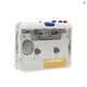 【有頻道】彩色按鍵透明磁帶機轉MP3 便攜式立體聲卡帶機播放軟體 Type-C接口（不帶電池和磁帶）TON010S