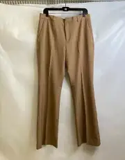 BANANA REPUBLIC Sculpted Bootcut Pants Women's Size 10 Plateau Beige