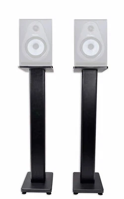 (2) Rockville 36” Studio Monitor Speaker Stands For Samson Resolv SE6
