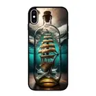 Underwater Ship Glass Jar Print For Samsung Galaxy A55 A35 A15 A14 Phone