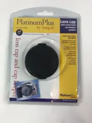 58 mm Lens Cap W/Never-Lose Cap Keeper System Platinum Plus By Sunpak