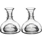 A&B Home 75821-SET2-DS Decanters Clear Wine Decanter, Set of 2