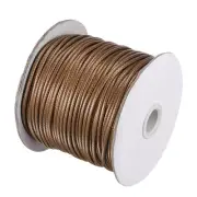 Beading Thread Bracelet Weave Craft Cord 2.5mm 78M/Roll, Brown