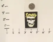 Sun Bum Sonny Ape Misfits Logo Skull Retro Vintage 2" Sticker 2sb