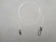 (4-PACK) FLUOROCARBON TROLLING GAMEFISH LEADERS - Fishing Leader Lure Bait