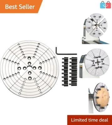 8" Cole Jaw Set for 3.5" Nova Lathe Chucks - Complete with Durable Buffers