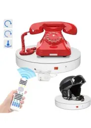 360° Electric Motorized Rotating Display Stand with Remote Control