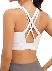 [LAJERIN] Bras for Women No Underwire Soft Supportive Comfortable Seamless Wireless Push Up Deep V Full Coverage Everyday Bra