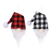 Wine Bottle Set Christmas Faceless Elderly for Doll for Home Table Gift