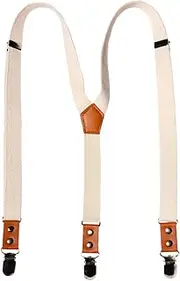 [VKEID] Children Braces Children's 3 Clip Suspenders Boys Girls Big Boy Trousers Back Belt Clip Universal Elastic Suspenders
