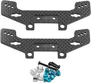 Front Rear Shock Tower for Tamiya TT-02RR TT-02D TT02 TT-02R Hop Up RC Car Replacement Upgrade Parts, 2Pcs
