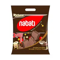 在飛比找ETMall東森購物網優惠-【印尼】麗巧克nabati威化餅系列(巧克力)X6包