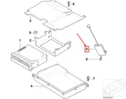 MINI CABRIO R52 Bootlid Antenna Amplifier 65501504068 1504068 NEW GENUINE