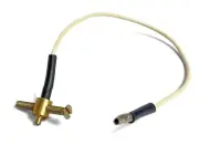 Lambretta Handle bar headset head light beam adjuster and earth lead