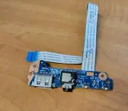 HP 11-N010DX 11-P112NR AUDIO POWER BUTTON USB BOARD W/ CABLE LS-B152P 755734-001