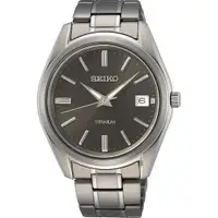 在飛比找ETMall東森購物網優惠-SEIKO精工CS鈦金屬簡約手錶-40mm6N52-00B0