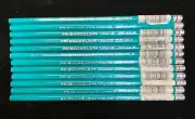 Prismacolor Turquoise Drawing Pencils 12pc. set,B,BH,H,2B,3B,4B,5B,F,6B,7B,8B,9B