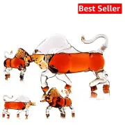 Handcrafted Charging Bull Decanter - Sophisticated Gift for Whiskey Connoisseurs