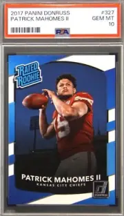 Patrick Mahomes Mystery Pack 1 PSA Mahomes Guaranteed +Your Teams Cards , Autos