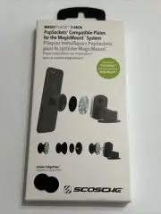 SCOSCHE MagicPlate Metal Plates for Any MagicMount/MagicMount Pro Mount - Black