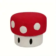 NNETM Red Shoe Changing Bench - Mushroom